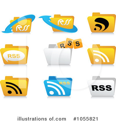 Royalty-Free (RF) Rss Clipart Illustration by Andrei Marincas - Stock Sample #1055821