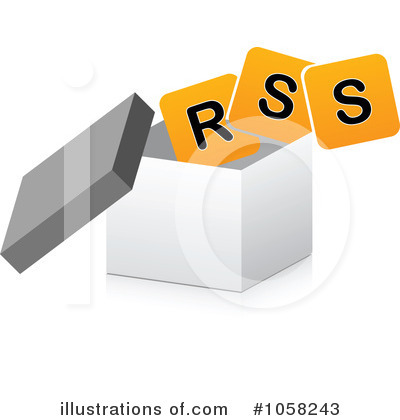 Royalty-Free (RF) Rss Clipart Illustration by Andrei Marincas - Stock Sample #1058243