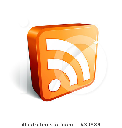 Royalty-Free (RF) Rss Clipart Illustration by beboy - Stock Sample #30686