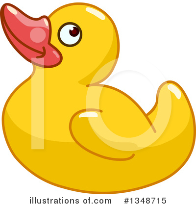 Royalty-Free (RF) Rubber Ducky Clipart Illustration by yayayoyo - Stock Sample #1348715