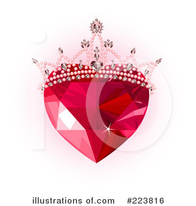 Ruby Heart Clipart #223816 by Pushkin