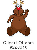 Rudolph Clipart #228916 by Cory Thoman