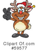 Rudolph Clipart #59577 by Dennis Holmes Designs