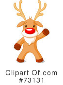 Rudolph Clipart #73131 by Pushkin