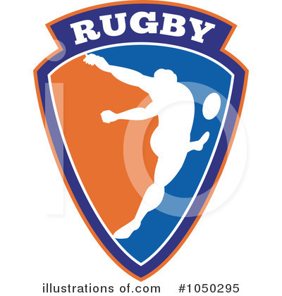 Royalty-Free (RF) Rugby Clipart Illustration by patrimonio - Stock Sample #1050295