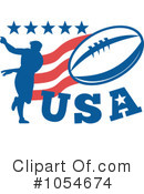 Rugby Clipart #1054674 by patrimonio