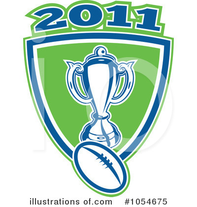 Royalty-Free (RF) Rugby Clipart Illustration by patrimonio - Stock Sample #1054675