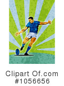 Rugby Clipart #1056656 by patrimonio