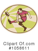 Rugby Clipart #1058611 by patrimonio