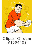 Rugby Clipart #1064469 by patrimonio