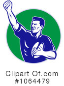 Rugby Clipart #1064479 by patrimonio