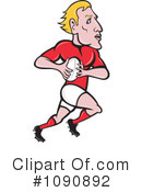 Rugby Clipart #1090892 by patrimonio