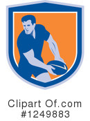Rugby Clipart #1249883 by patrimonio