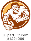 Rugby Clipart #1291289 by patrimonio