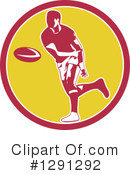 Rugby Clipart #1291292 by patrimonio