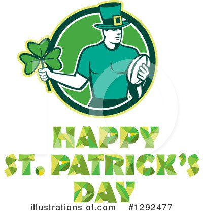 Royalty-Free (RF) Rugby Clipart Illustration by patrimonio - Stock Sample #1292477