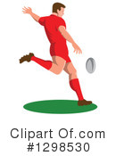 Rugby Clipart #1298530 by patrimonio