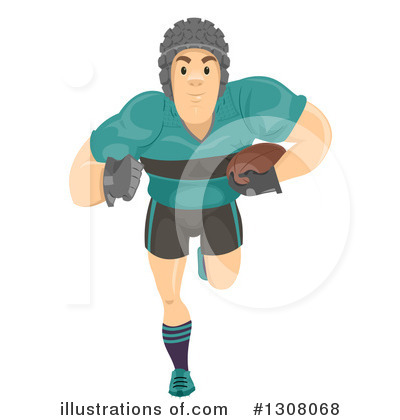 Royalty-Free (RF) Rugby Clipart Illustration by BNP Design Studio - Stock Sample #1308068