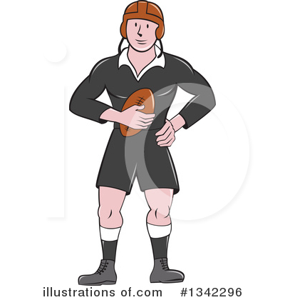 Rugby Clipart #1342296 by patrimonio