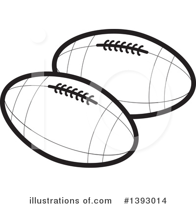 Rugby Clipart #1393014 by Lal Perera