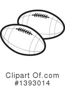 Rugby Clipart #1393014 by Lal Perera
