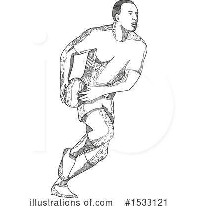 Royalty-Free (RF) Rugby Clipart Illustration by patrimonio - Stock Sample #1533121