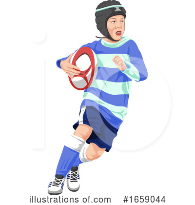 Royalty-Free (RF) Rugby Clipart Illustration by Morphart Creations - Stock Sample #1659044