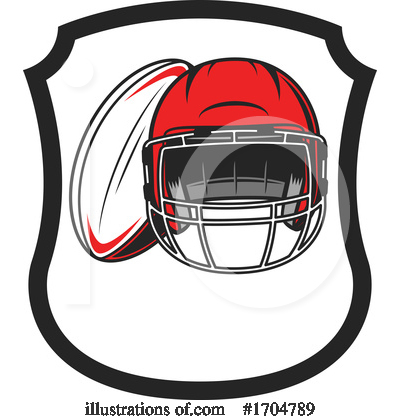 Royalty-Free (RF) Rugby Clipart Illustration by Vector Tradition SM - Stock Sample #1704789