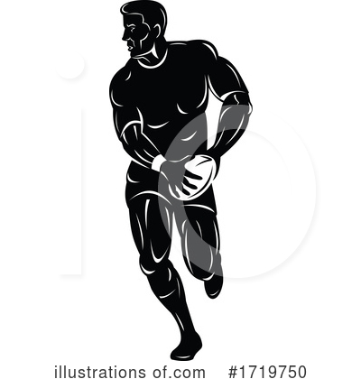 Royalty-Free (RF) Rugby Clipart Illustration by patrimonio - Stock Sample #1719750