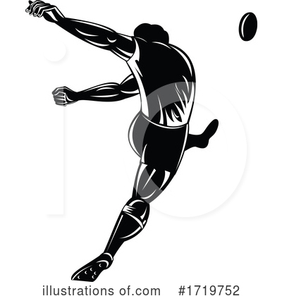 Royalty-Free (RF) Rugby Clipart Illustration by patrimonio - Stock Sample #1719752