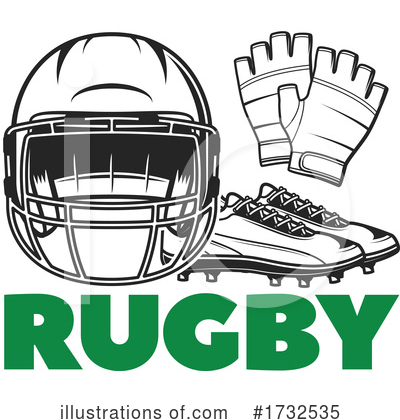 Royalty-Free (RF) Rugby Clipart Illustration by Vector Tradition SM - Stock Sample #1732535