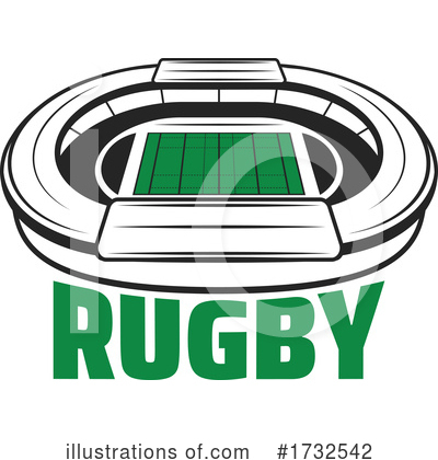 Rugby Clipart #1732542 by Vector Tradition SM