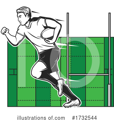 Royalty-Free (RF) Rugby Clipart Illustration by Vector Tradition SM - Stock Sample #1732544