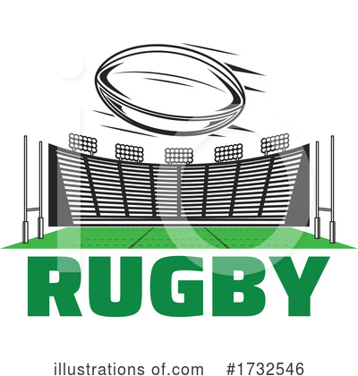 Royalty-Free (RF) Rugby Clipart Illustration by Vector Tradition SM - Stock Sample #1732546