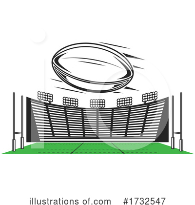 Royalty-Free (RF) Rugby Clipart Illustration by Vector Tradition SM - Stock Sample #1732547