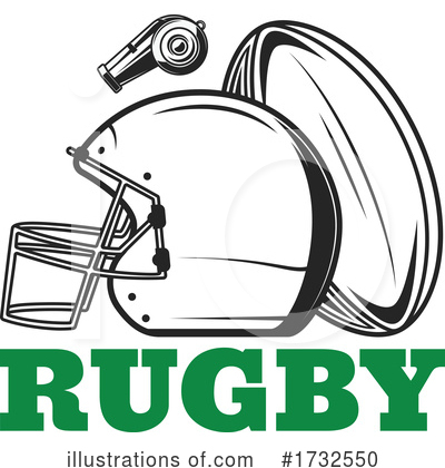 Rugby Clipart #1732550 by Vector Tradition SM