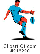 Rugby Clipart #216290 by patrimonio