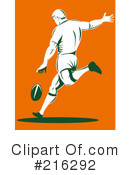 Rugby Clipart #216292 by patrimonio