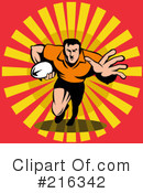 Rugby Clipart #216342 by patrimonio