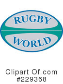 Rugby Clipart #229368 by patrimonio