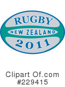 Rugby Clipart #229415 by patrimonio