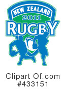 Rugby Clipart #433151 by patrimonio