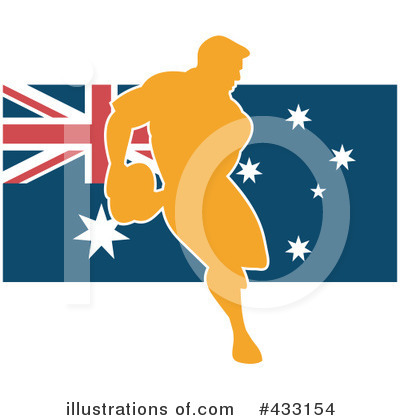 Royalty-Free (RF) Rugby Clipart Illustration by patrimonio - Stock Sample #433154