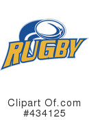 Rugby Clipart #434125 by patrimonio