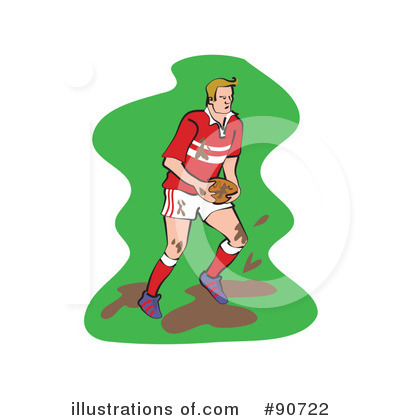 Royalty-Free (RF) Rugby Clipart Illustration by Prawny - Stock Sample #90722