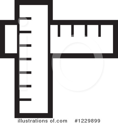 Royalty-Free (RF) Ruler Clipart Illustration by Lal Perera - Stock Sample #1229899