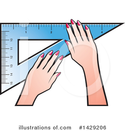 Royalty-Free (RF) Ruler Clipart Illustration by Lal Perera - Stock Sample #1429206