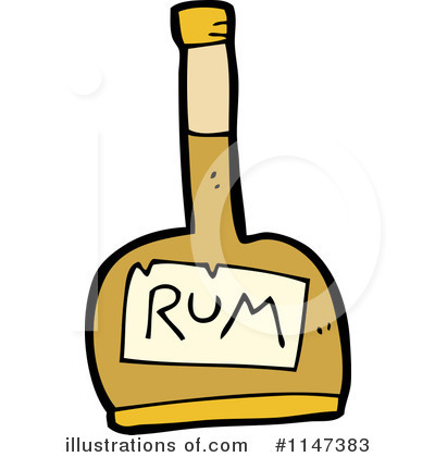 Royalty-Free (RF) Rum Clipart Illustration by lineartestpilot - Stock Sample #1147383