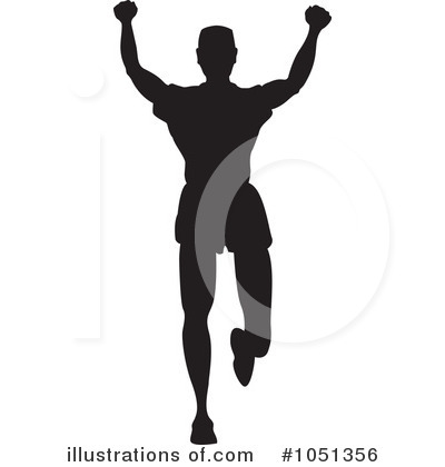 Royalty-Free (RF) Runner Clipart Illustration by Andy Nortnik - Stock Sample #1051356