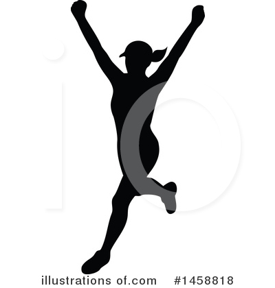 Royalty-Free (RF) Runner Clipart Illustration by patrimonio - Stock Sample #1458818